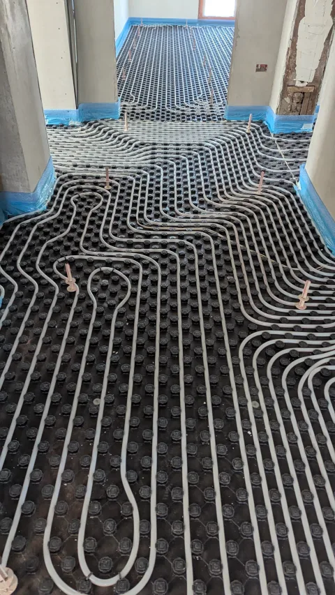 Galerie șapă fluidă
