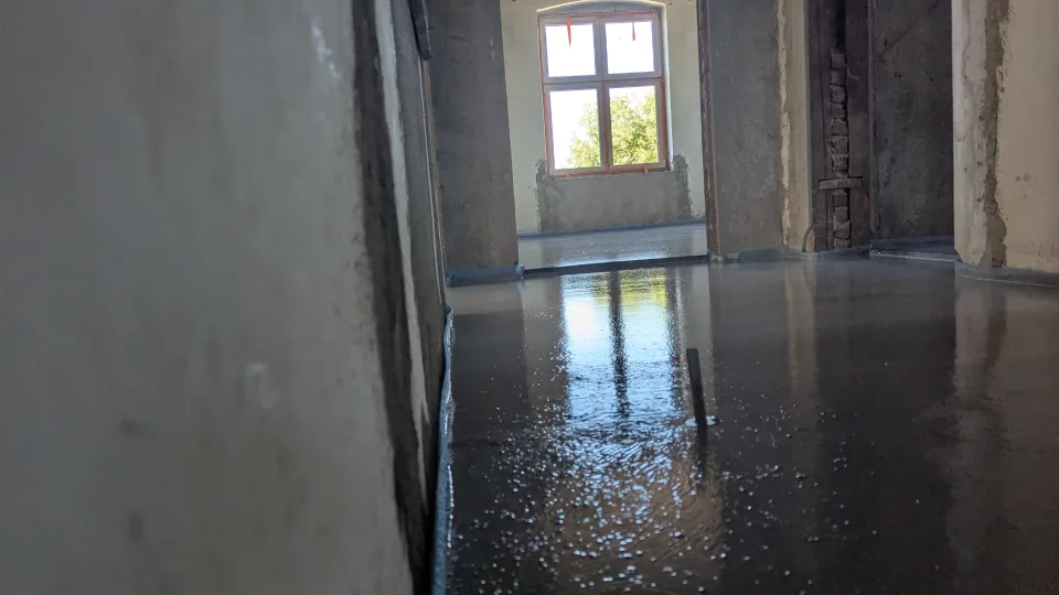 Galerie șapă fluidă