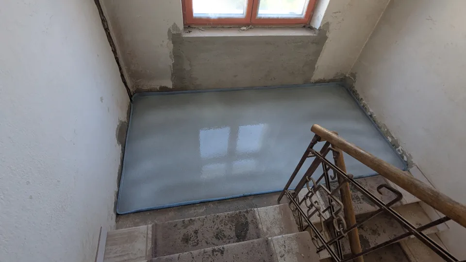 Galerie șapă fluidă